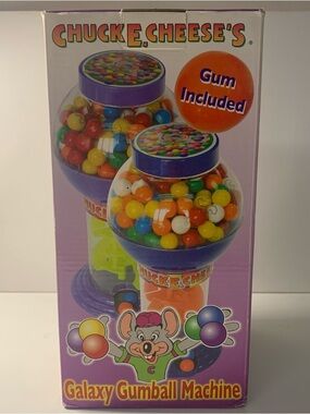 Vintage retro Chuck E. Cheese’s gumball machine